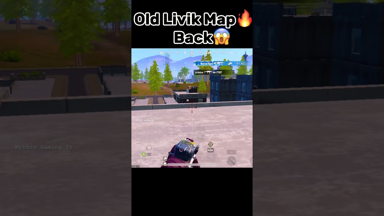 Finally Old Livik Map is back😍 Old Midstein back 🔥 BGMI | pubg #pubg #bgmi