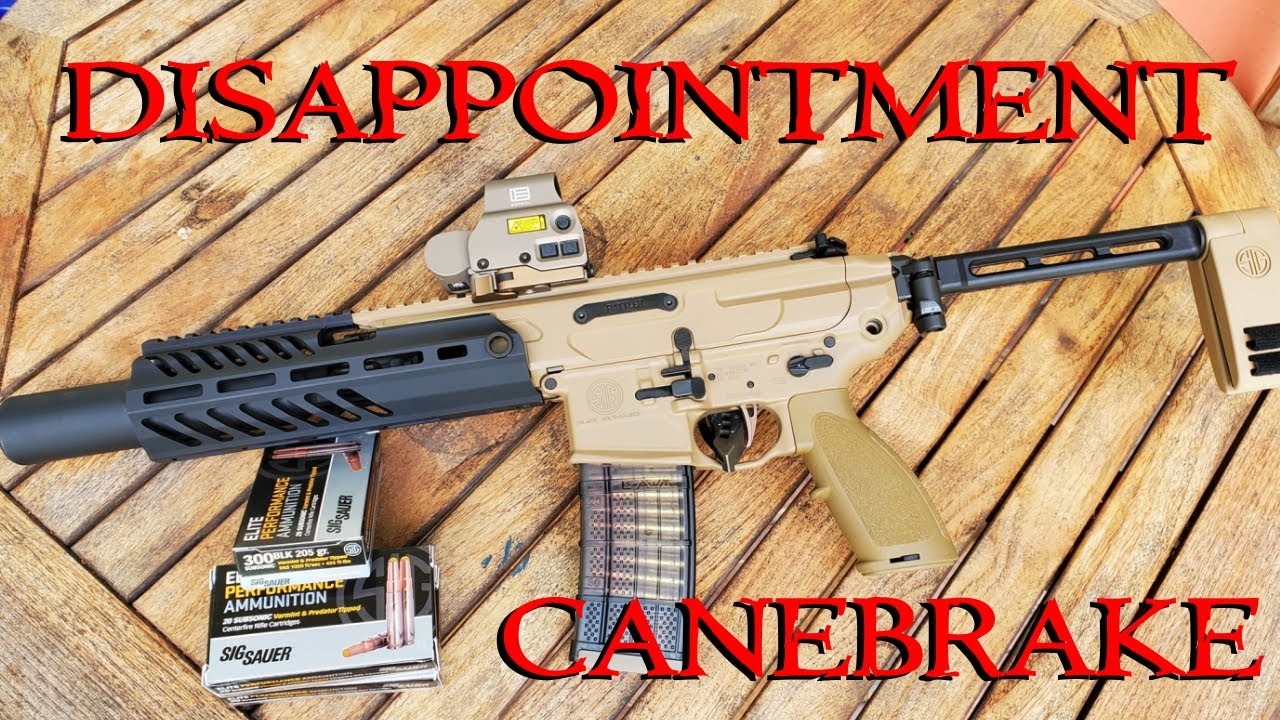 Sig Sauer Canebrake - Rattler Angry Rant Review!!!