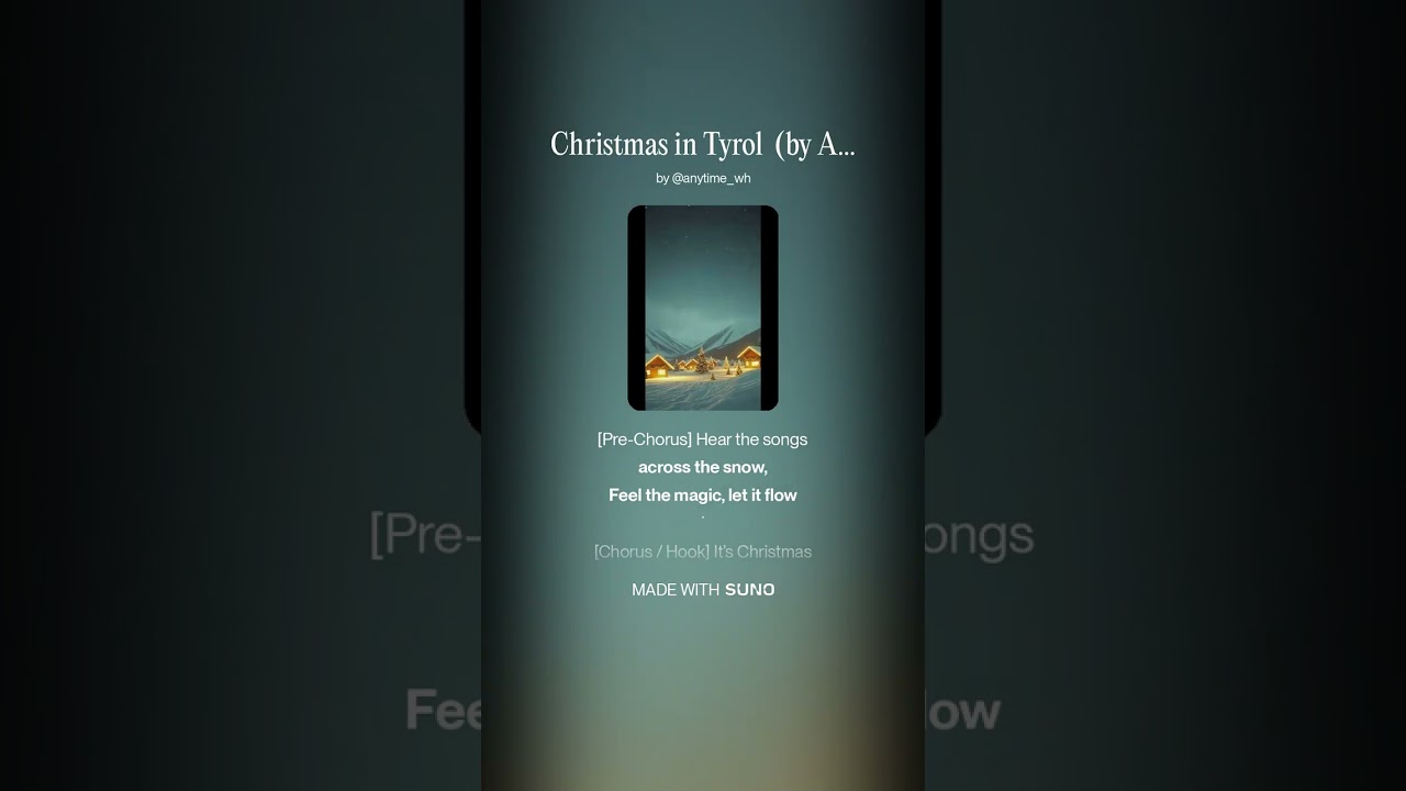 Christmas in Tyrol  (by AnyTime WH)