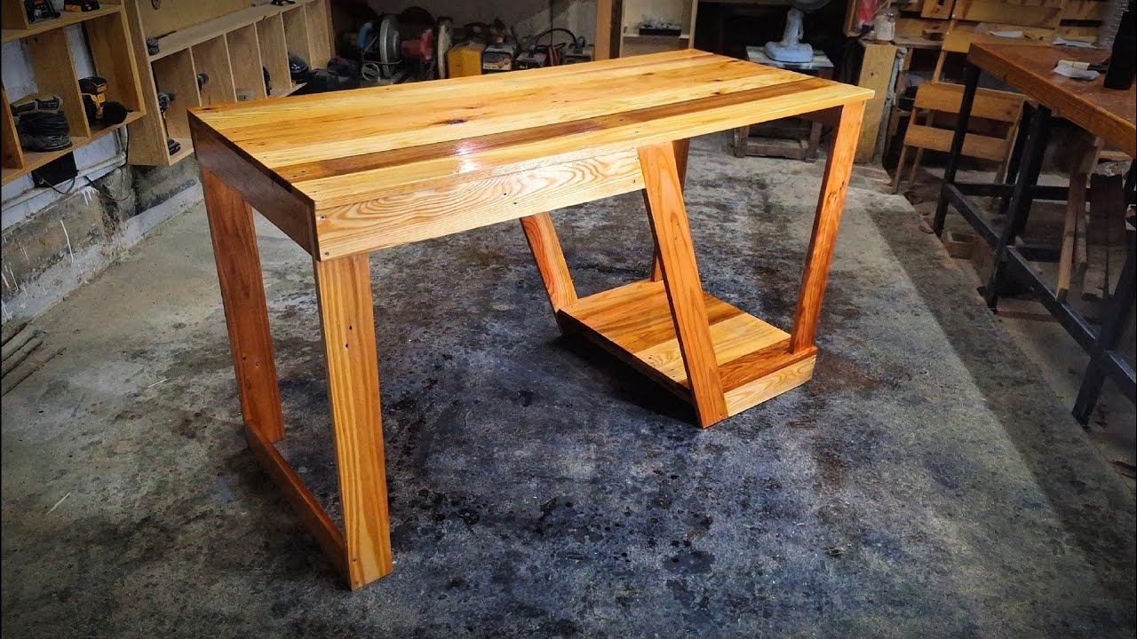 โต๊ะไม้พาเลท #woodidea #handmade #diy #woodworking #wooddesigner 