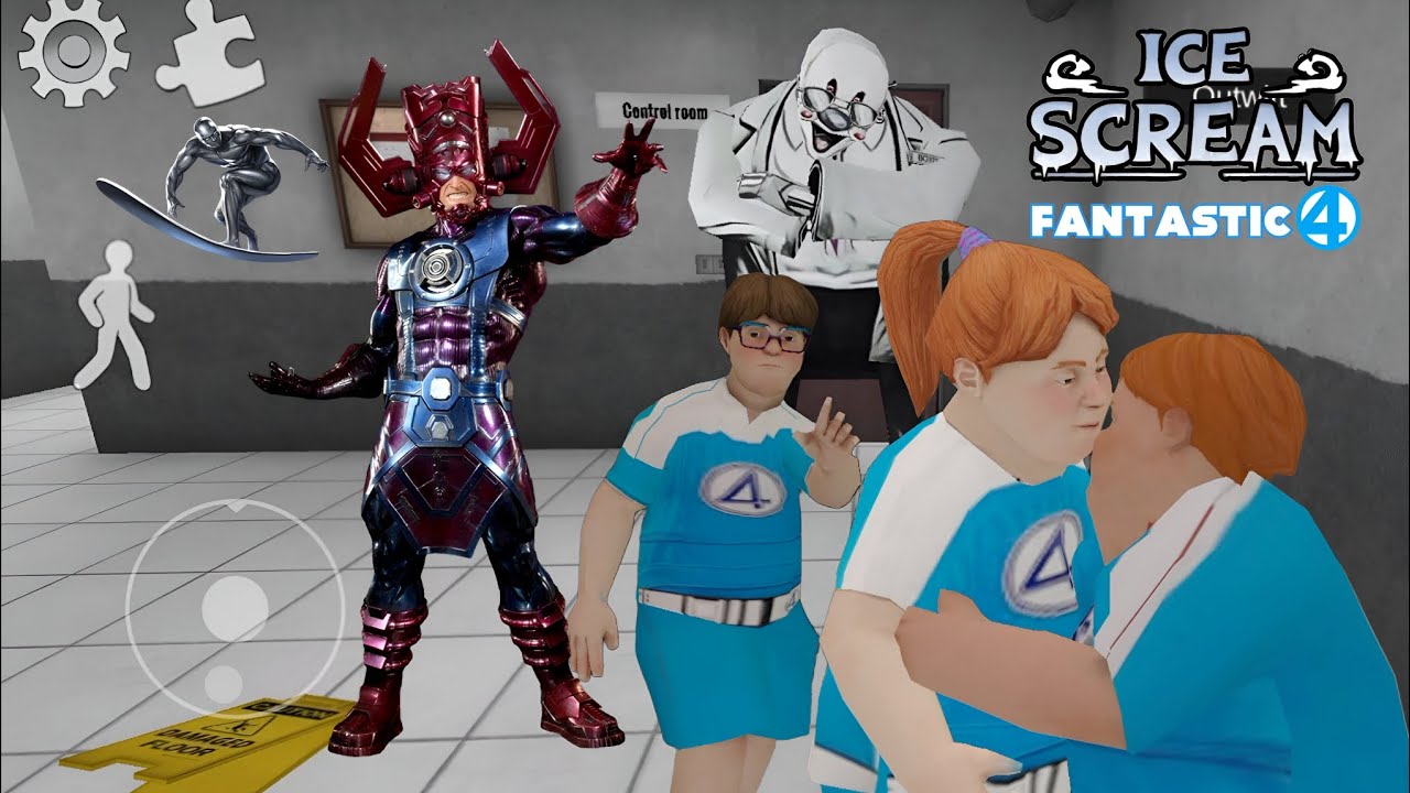 Fantastic 4 : First Step ( Ice Scream 4 ) Full Gameplay