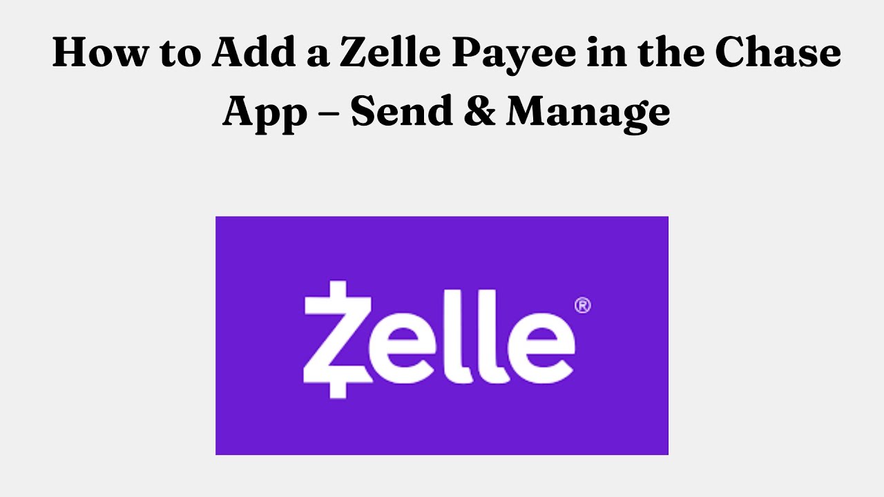 Как добавить получателя платежа Zelle в приложении Chase &mdash; Отправка и управление