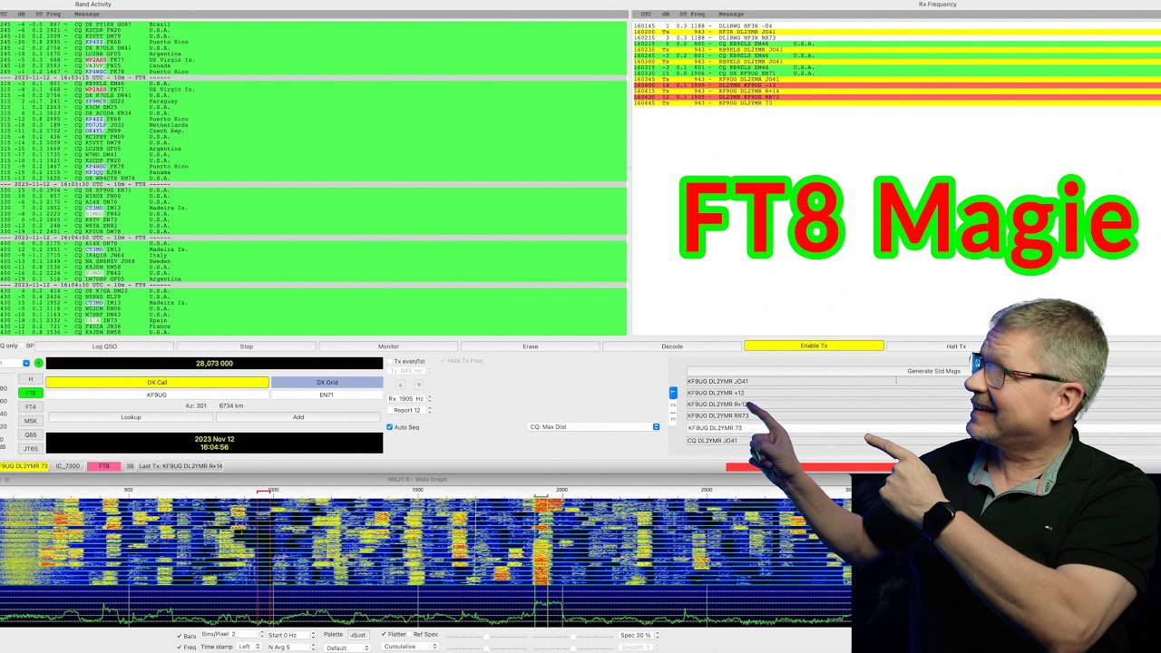Digitaler Amateurfunk Spaß: Icom IC 7300, IC 9700 und die Magie von FT8