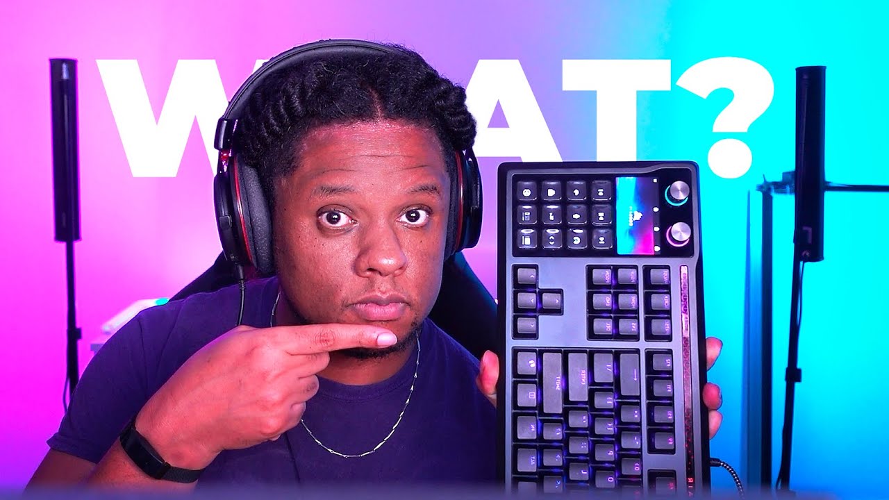 Stream Deck in a Keyboard? Corsair Galleon 100 SD