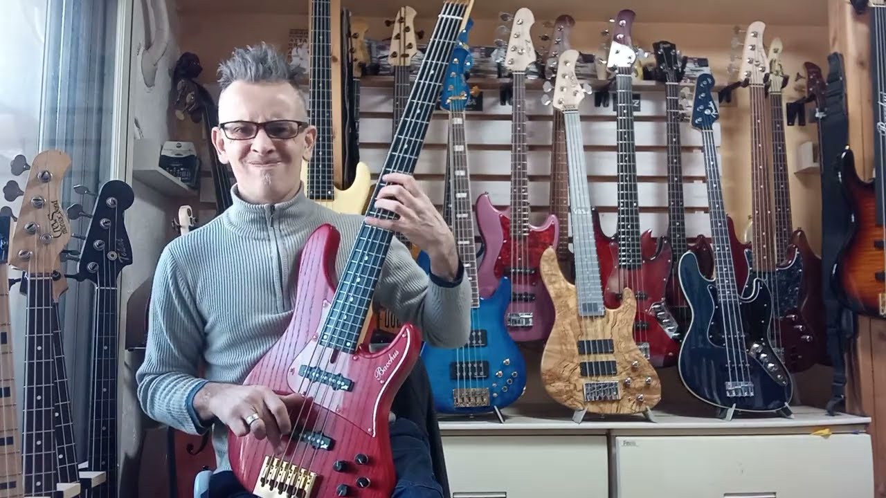 HIGHEND JAPANESE BASS Bacchus WL HL5 HJ Freaks #soundcheck #bassplayer #electricbass #jazzbass #demo