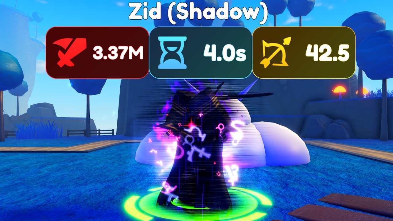 All SSS Unique Zid Shadow In Anime Adventures Halloween Update