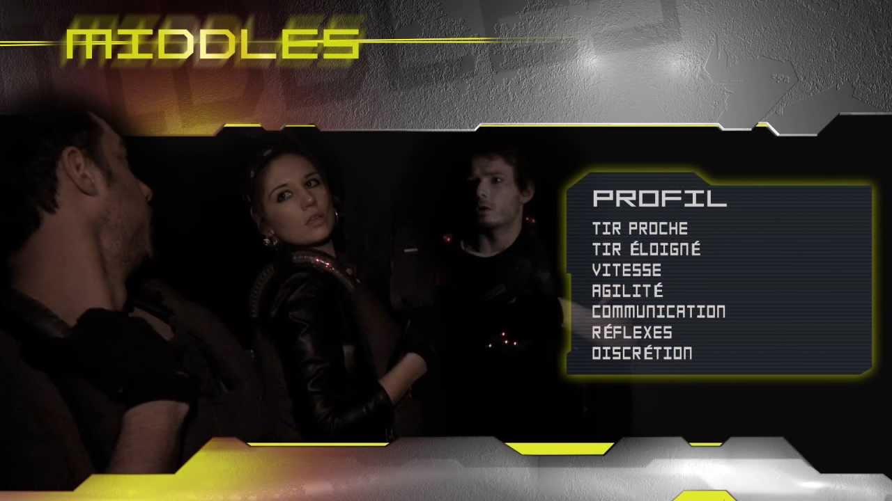 Joueur Laser Game de type Middle