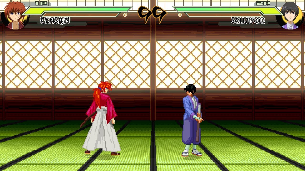 [MUGEN LIFEBAR] Rurouni Kenshin: Saisen Inspired - Kenshin x Soujirou