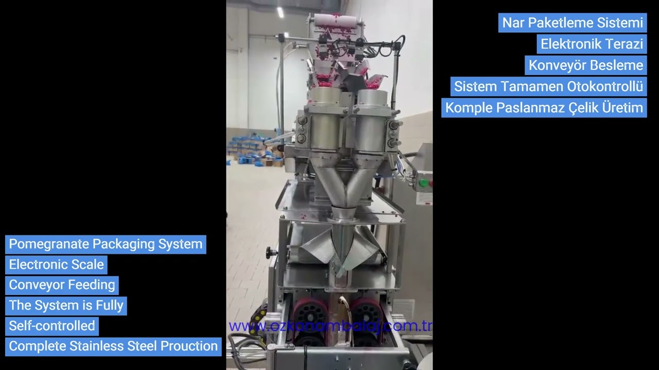 Pomegranate Packaging System/Nar Paketleme Sistemi