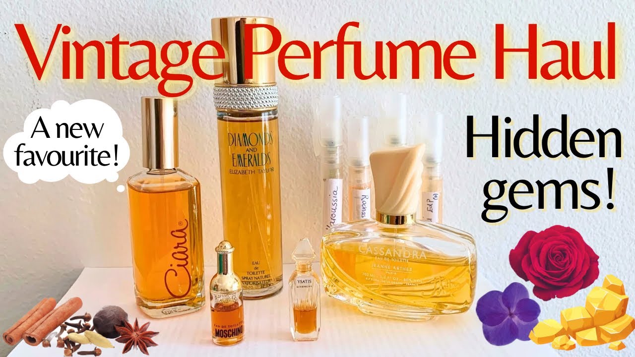 Vintage Perfume Haul | Smelly Mail | Testing New Perfumes