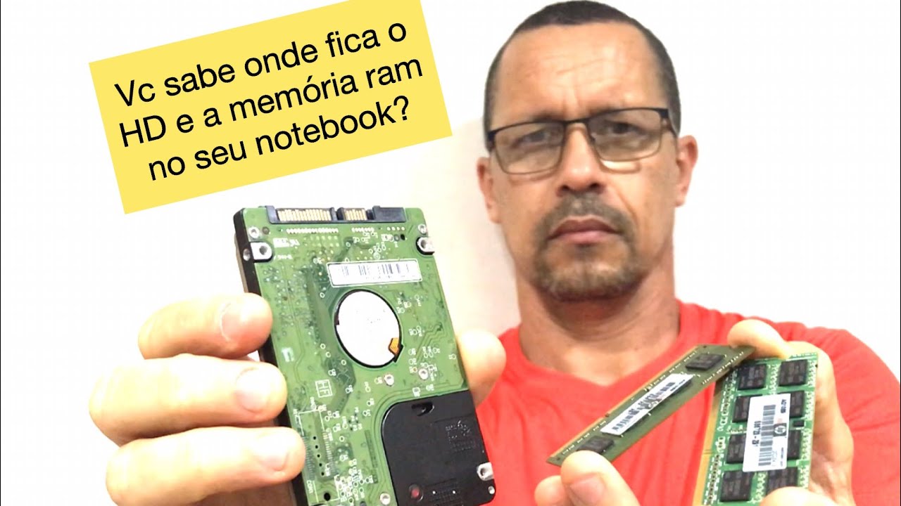 Como retirar o HD e a memória ram do notebook HP G-42