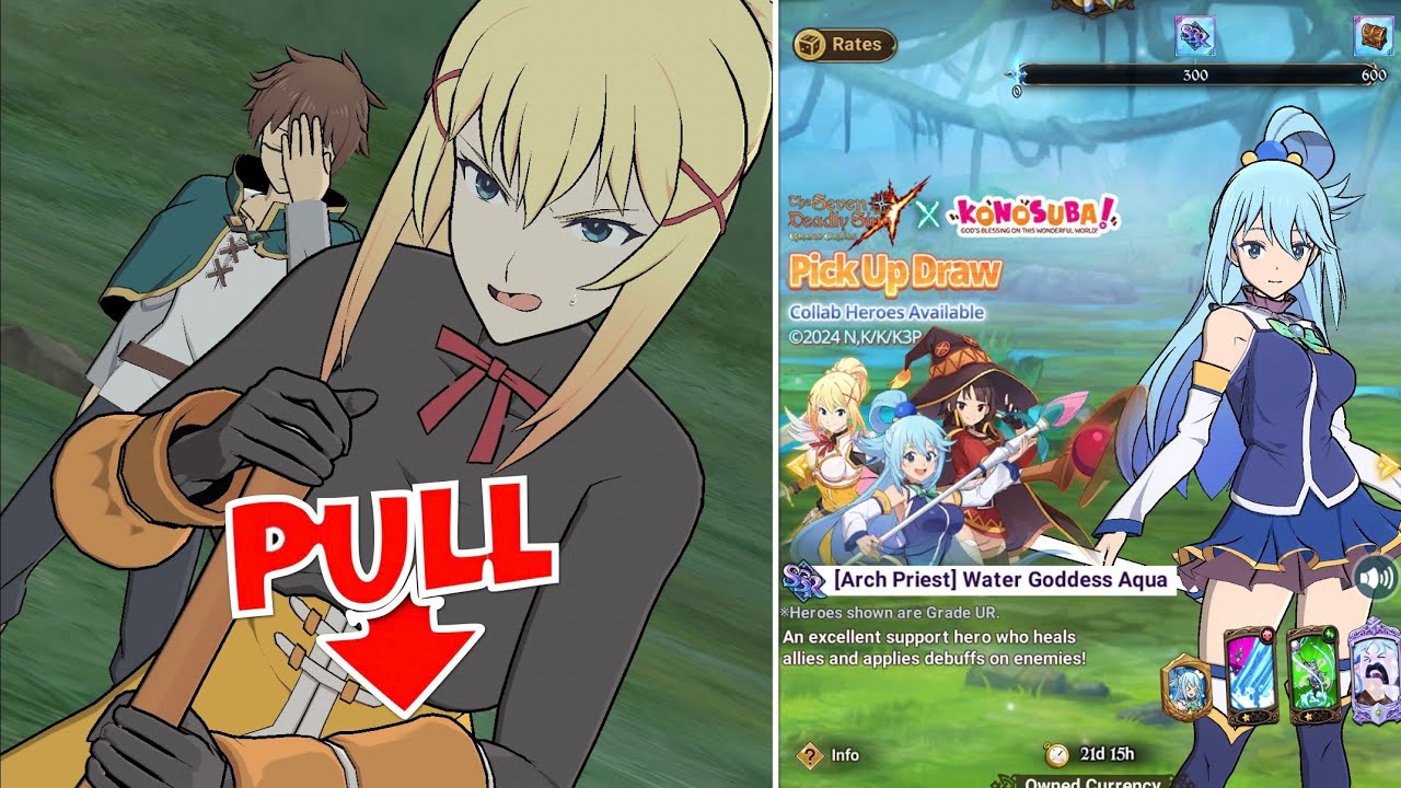 Эти призывы просто безумны. Новые бесплатные призывы от Konosuba — Seven Deadly Sins: Grand Cross