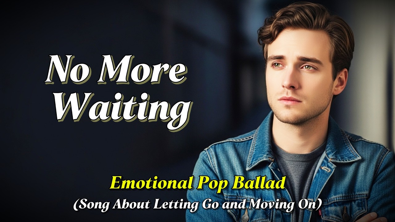 No More Waiting - Emotional Pop Ballad | Original Song About Letting Go and Moving On (Official)