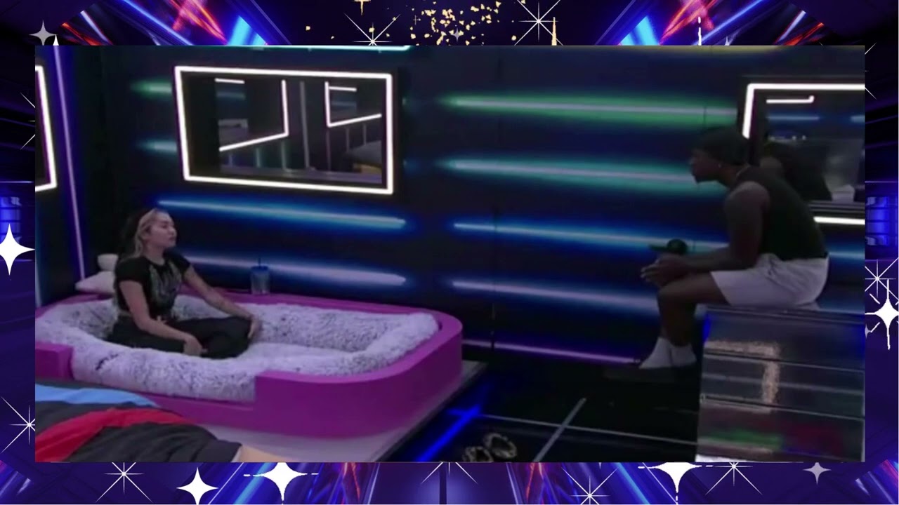 Jared Confronts Blue About Talking Too Much To Jag-Big Brother Live Feeds