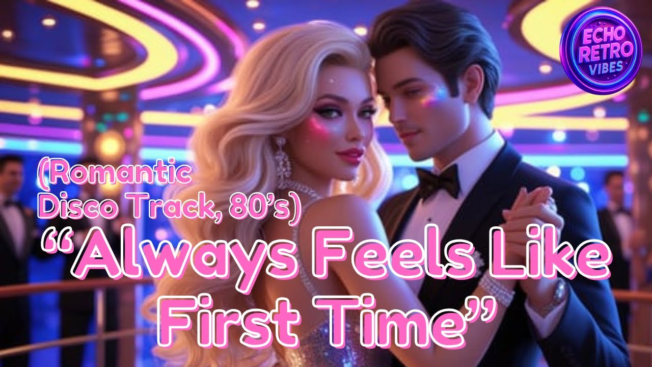 “Always Feels Like First Time”(Romantic Disco Track, 80’s) (Official Music Video) 
