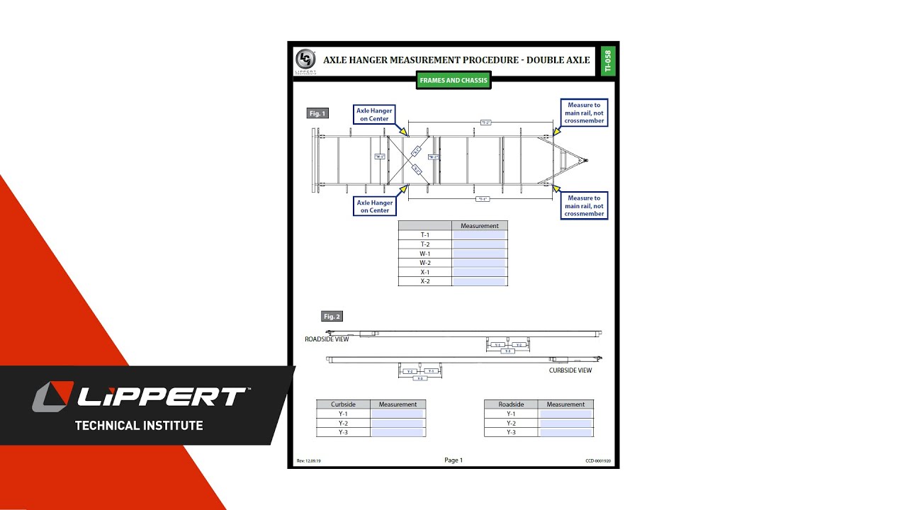 Double Axle Hanger Measurement Procedure V1