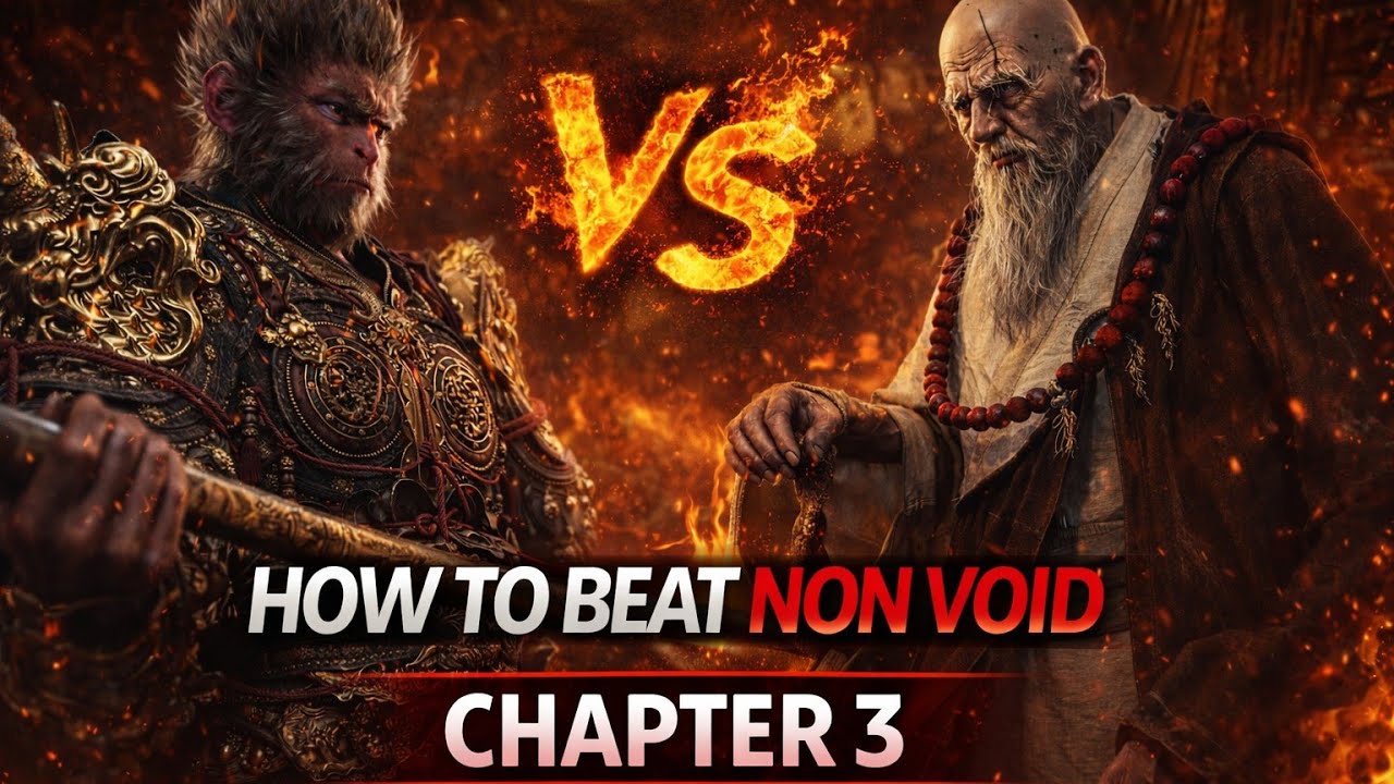 How to beat Non-Void🔥 in Chapter 3 l Black Myth Wukong l Playstation 5