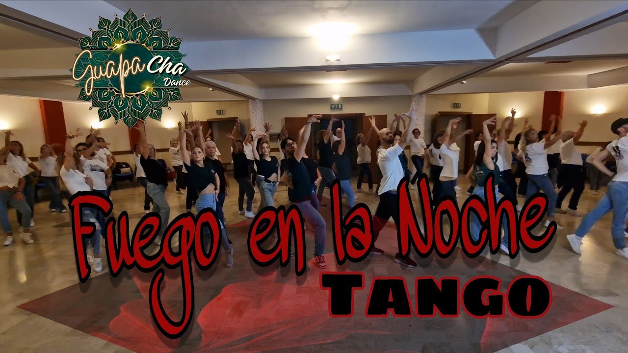 FUEGO EN LA NOCHE||Tango||Coreografia GuapaChaDace||New2025||Ballo di Spalle