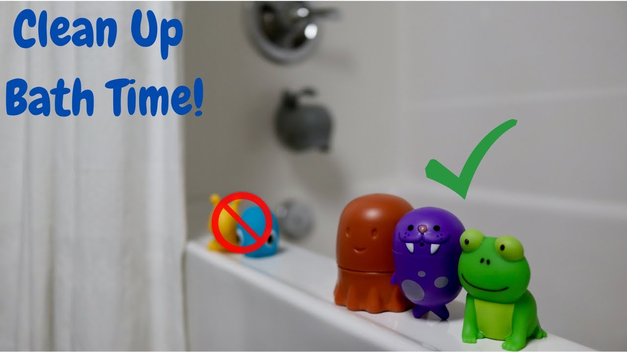 Keep Bath Time Clean || The BEST Mold Free Bath Toys