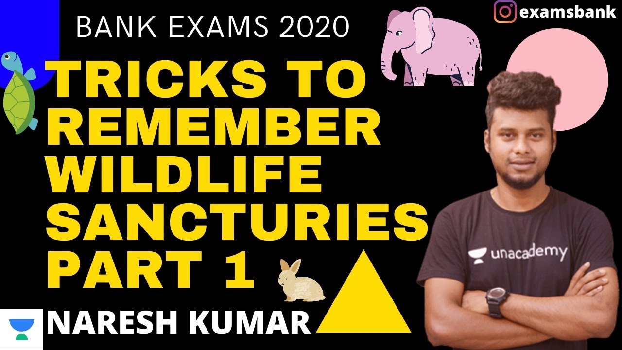Tricks to remember Wildlife Sanctuaries - I in Tamil by Naresh Kumar