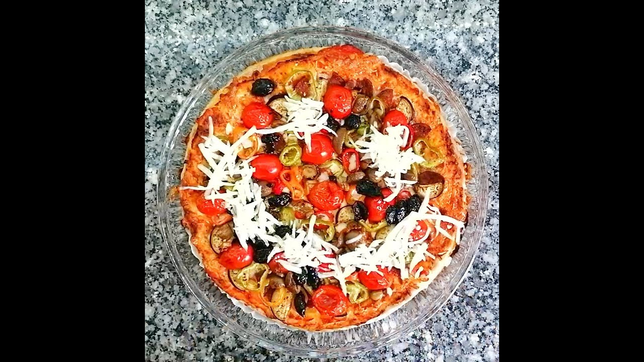 2 KİŞİLİK MUHTEŞEM PİZZA (GÜLER YÜZLÜ:) #PİZZA #YEMEK #LEZZETLİ