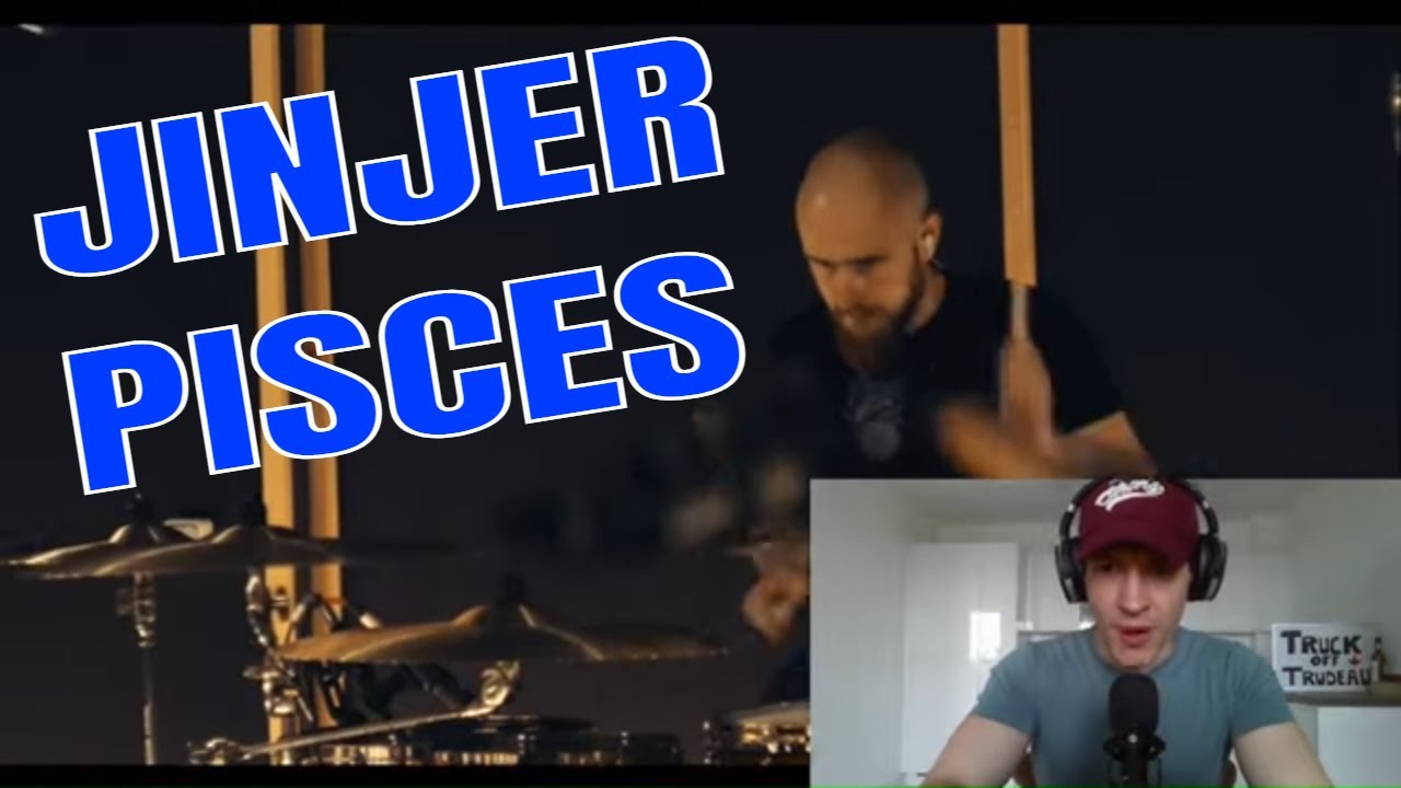 JINJER - Pisces live in studio - DRUMMER REACTS