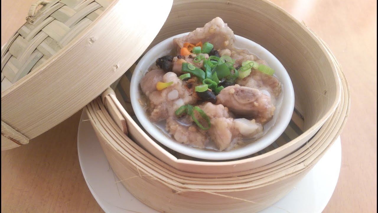 HOW TO MAKE DIM SUM Steamed spare ribs in black bean 豆豉蒸 排骨
