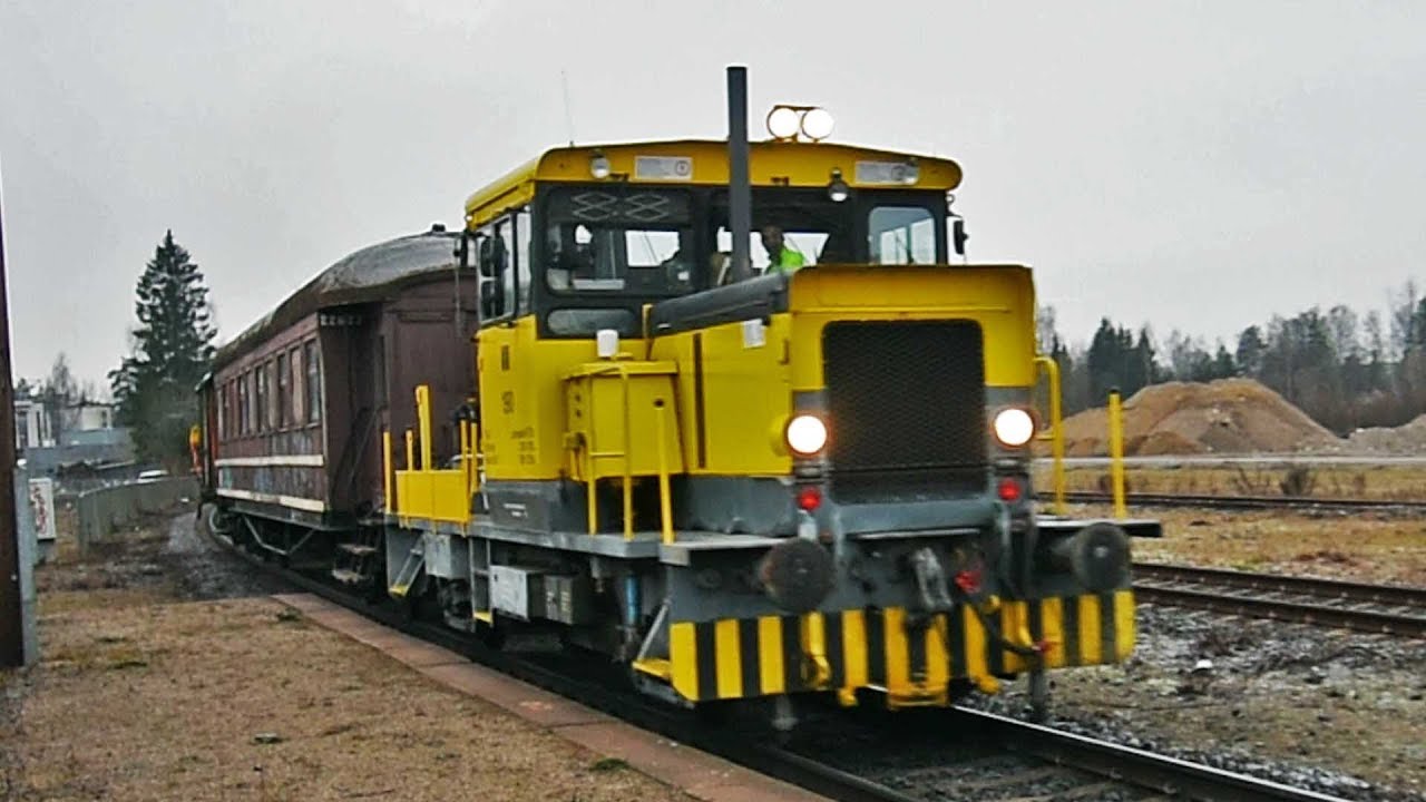 Ratakuorma-auto Tka7 Hyvinkäällä 16.11.2019
