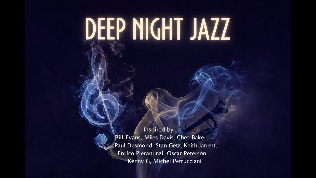 Late Night Jazz Playlist – Smooth Instrumental for Quiet Evenings | Bill Evans,Miles Davis etc