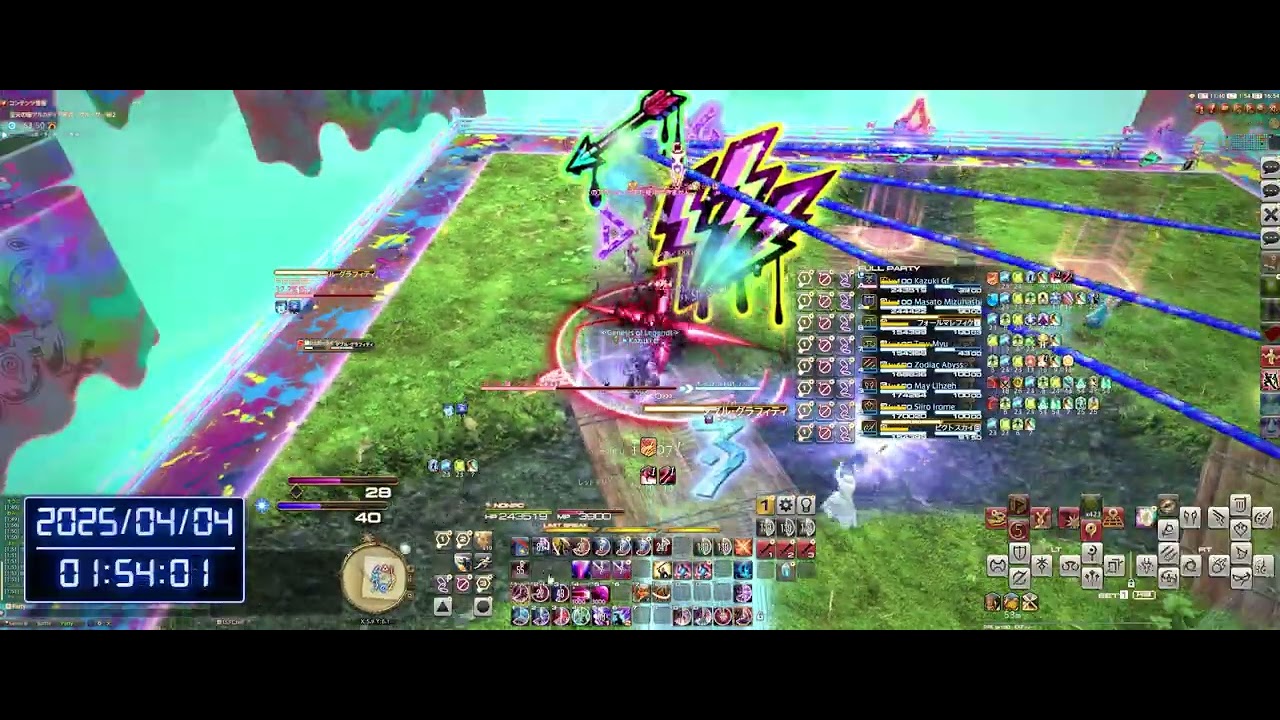 【 FF14 】 アルカディア零式クルーザー級2層/初回クリア 暗黒騎士視点  -Arcadion cruiserweight- /Clear  DRK PoV Patch7.2