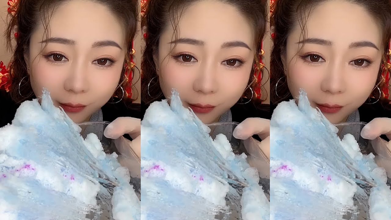 YA Mukbang Ice #mukbangice #eatingsounds