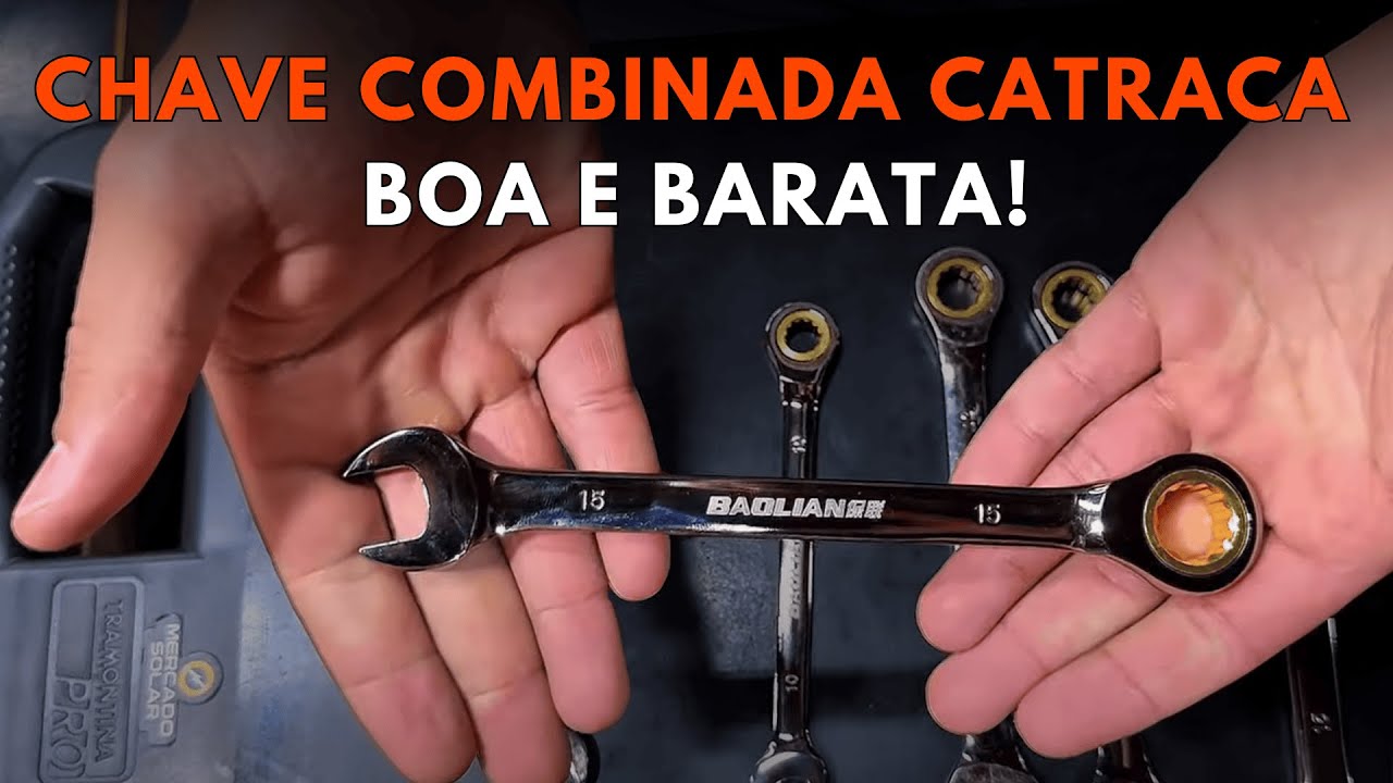 Chave Combinada com Catraca: qualidade sem gastar muito