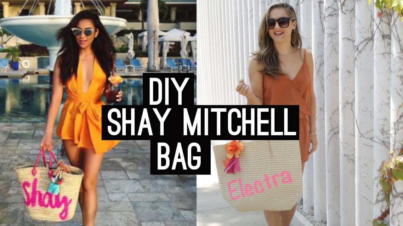 DIY: Shay Mitchell &lsquo;Shaycation&rsquo; Bag (STYLEWIRE) | Hollywire