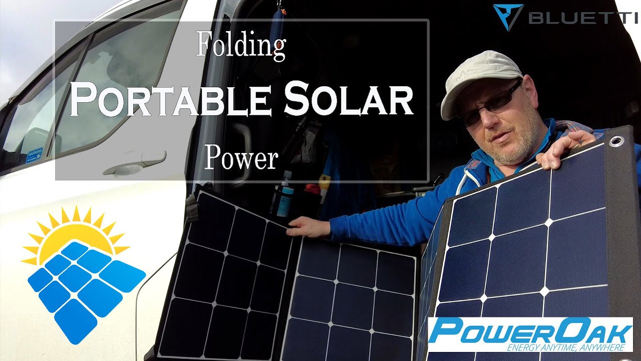 Bluetti SP120 120W Portable Foldable Solar Panel