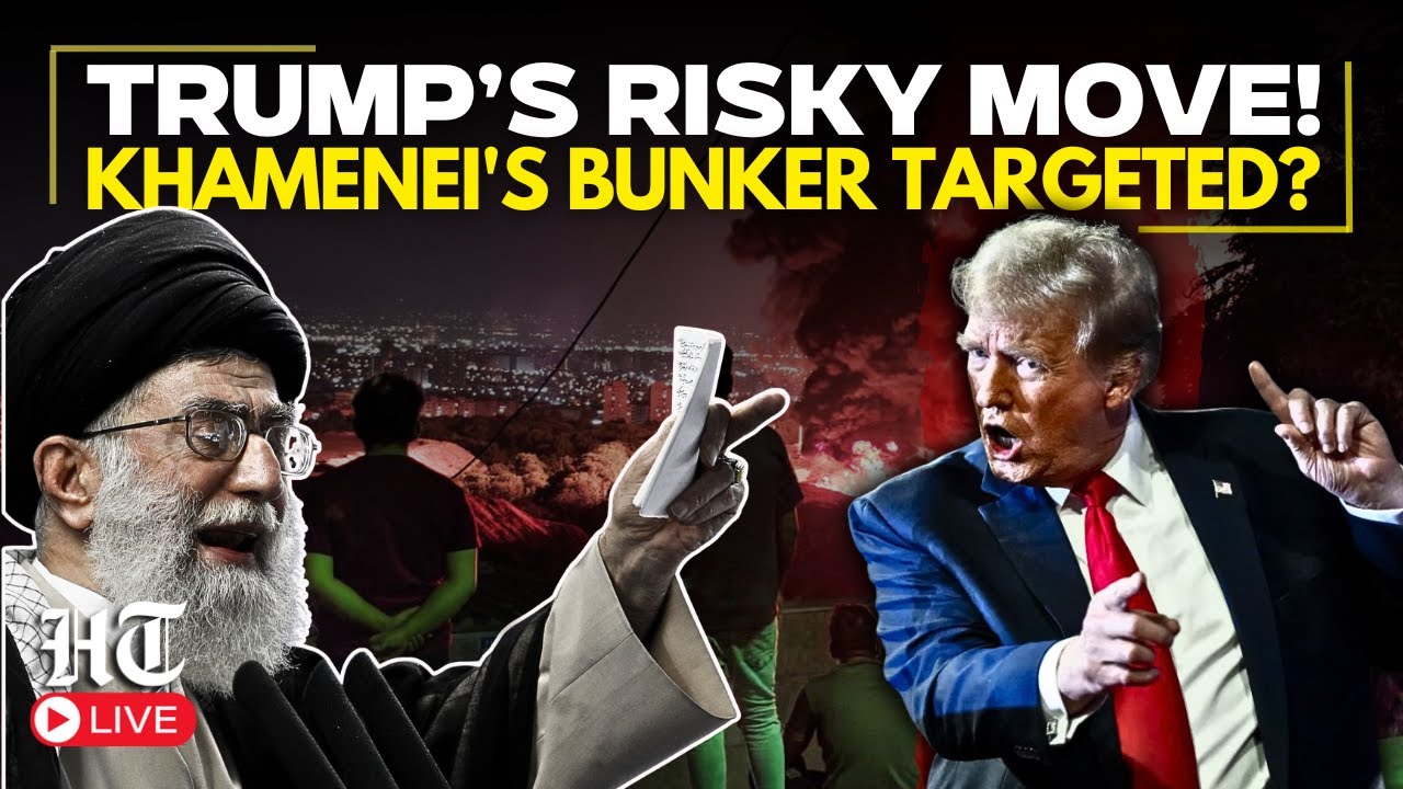 US-Iran LIVE: All-Out War Fears as Trump Considers Iran Strike |  Khamenei In Underground Bunker