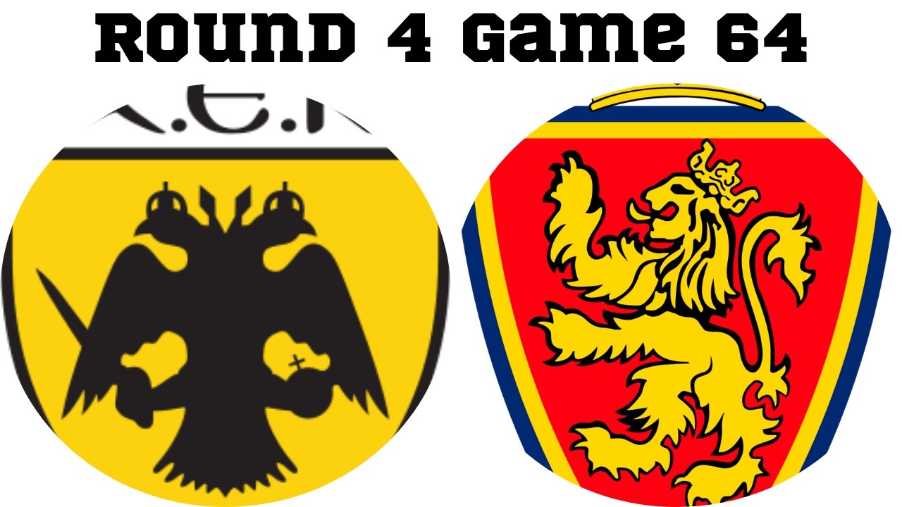 Round 4 Game 64 AEK Athens vs Real Zaragosa