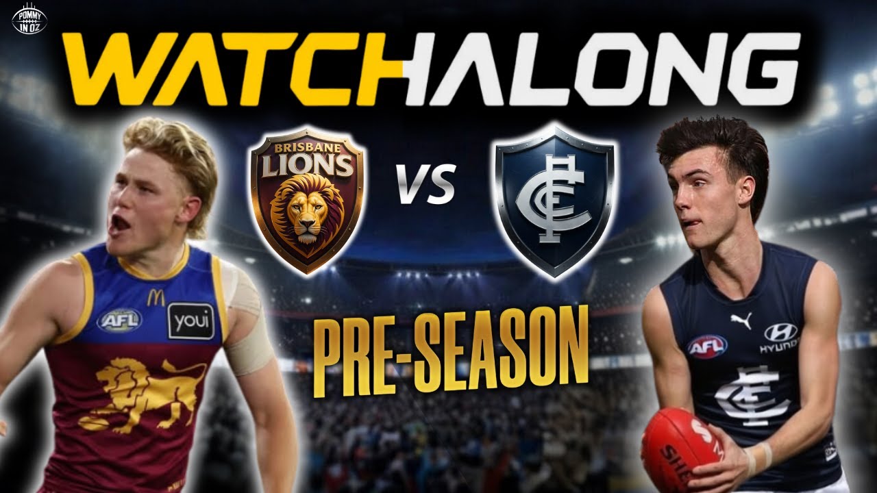 AFL Match Sim LIVE: Brisbane v Carlton