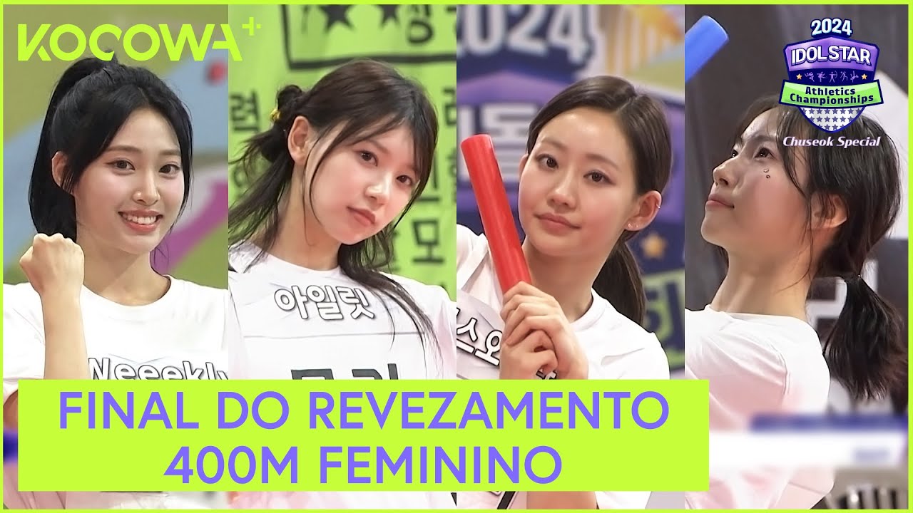 WEEEKLY, ILLIT, KISS OF LIFE, WOOAH, KEP1ER | Campeonato Esportivo Idols 2024 EP 3 | KOCOWA+ [PT-BR]