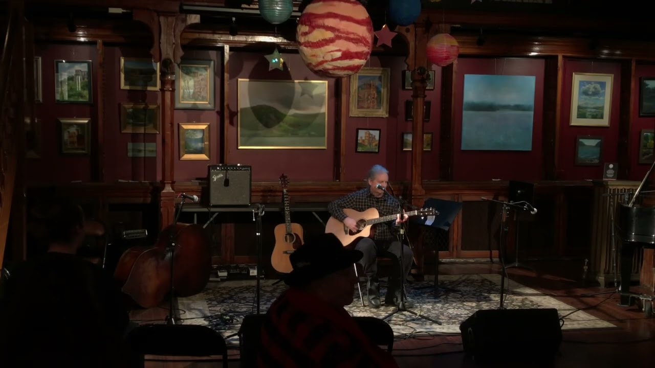 Sandy Santra at the Howland Cultural Center’s Open-Mic  2-27-2026