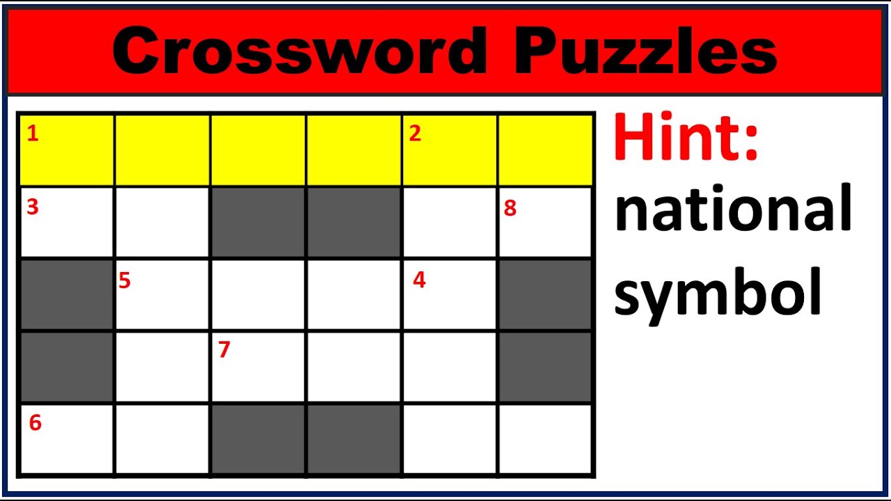 Crossword Puzzles-53🤔 | Can you solve crossword using hint ? Beginners crossword puzzle