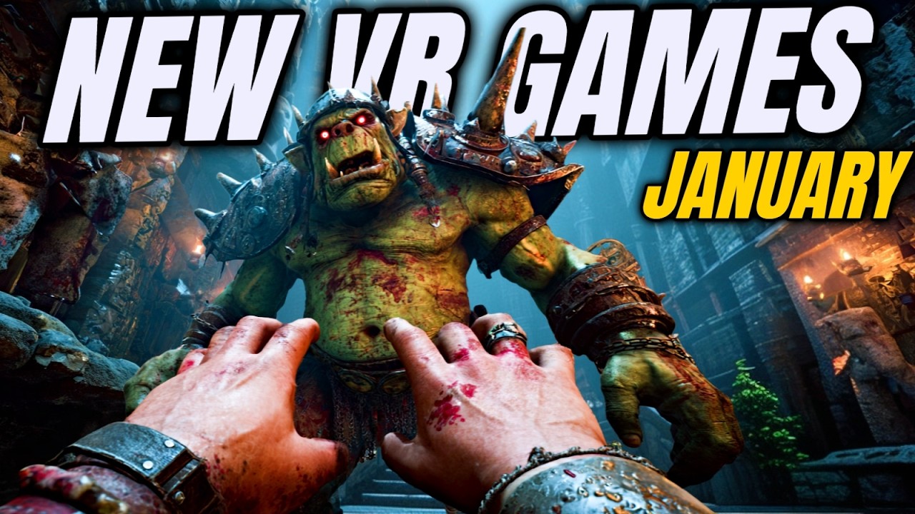 15 NEW VR Games in January 2026! It's A HUGE Month for VR!! | Meta Quest 3, PSVR 2, PCVR