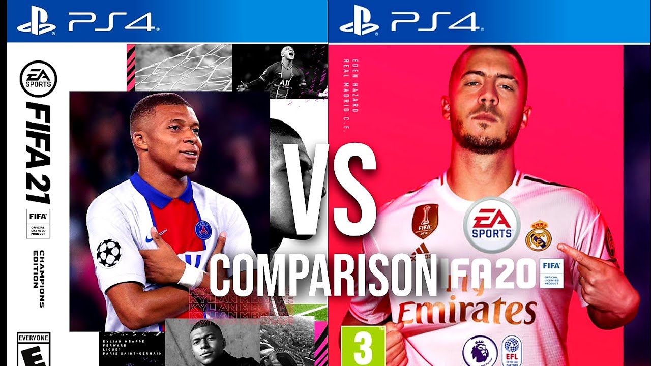 Сравнение FIFA 21 и FIFA 20