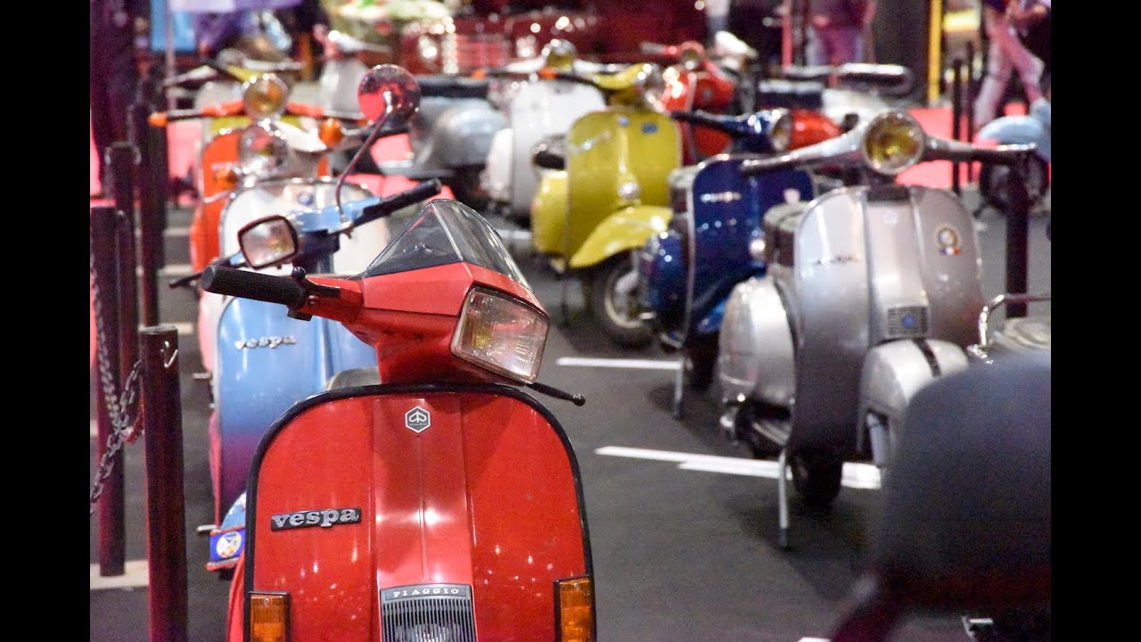 Epoqu'Auto 2022 - la saga des scooters et les motos du salon #moto