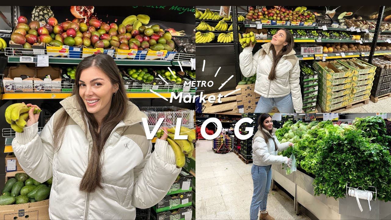 Büyük Market Alışverişi | Metro ve File Market Alışverişi , Dev Çerezci keşfettik,Buzdolabı düzeni