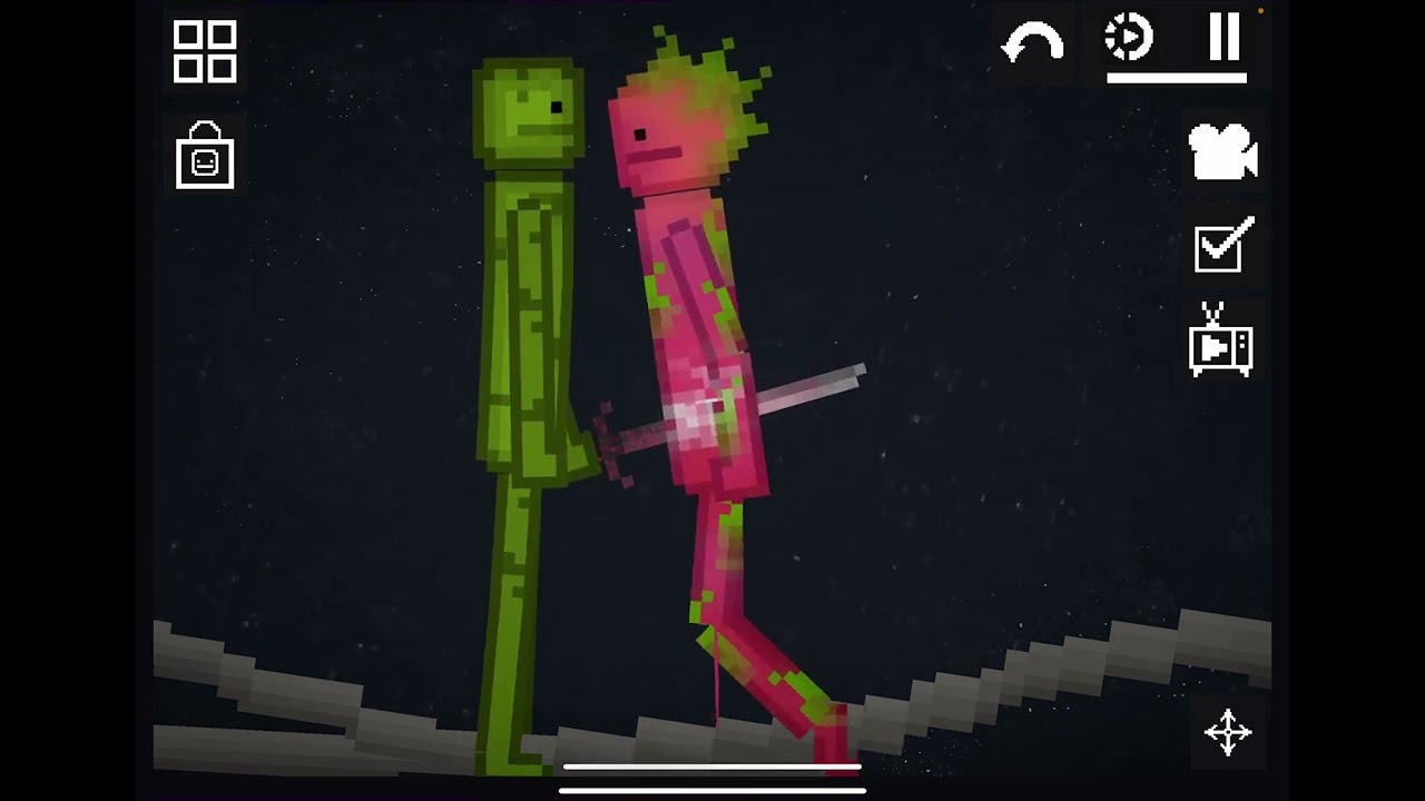 playing melon sandbox for the first time and ITS INCREDIBLE