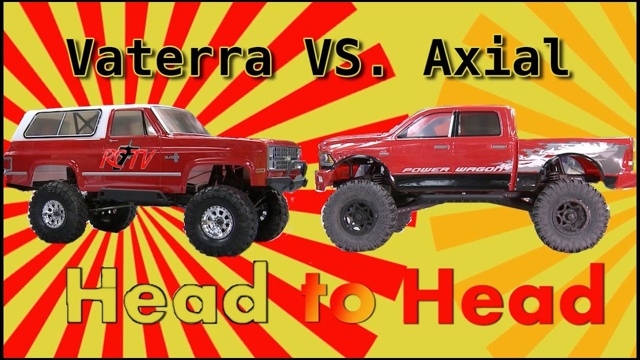 Head-To-Head Review: Vaterra Ascender vs. Axial SCX10