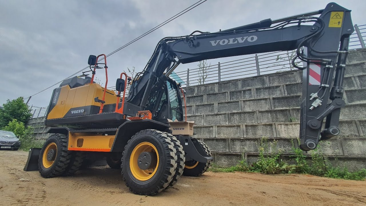 volvo Ew150e 신차출고 및 간단 리뷰 2.1암대