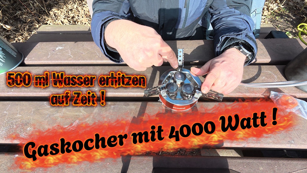 4000 Watt Power! Dieser Gaskocher gibt ordentlich Gas 🔥
