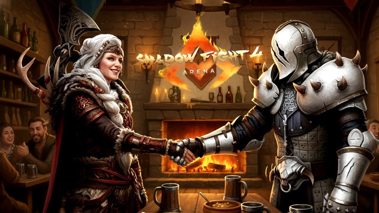 ДА КАК ЖЕ РАЗБЛОКИРОВАТЬ ЭТУ НОННУ? НОННА ПРОТИВ БОССА ШТРАФНИКА ► Shadow Fight 4: Arena
