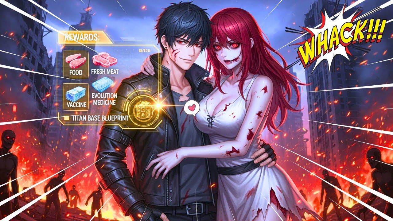 🍏 SYSTÈME D'AMOUR en APOCALYPSE! Il KIDNAPPE une ZOMBIE pour des RÉCOMPENSES! | Résumé de manhwa